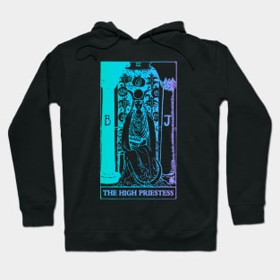 The High Priestess Tarot Card Rider Waite V2 Hoodie